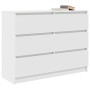 Aparador blanco 100x35x76 cm madera de ingeniería de , Aparadores - Ref: Foro24-3328498, Precio: 155,63 €, Descuento: %