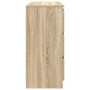 Aparador de madera contrachapada roble sonoma 100x35x76 cm de , Aparadores - Ref: Foro24-3328500, Precio: 138,30 €, Descuento: %