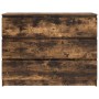 Aparador madera contrachapada color roble ahumado 100x35x76 cm de , Aparadores - Ref: Foro24-3328502, Precio: 136,72 €, Descu...