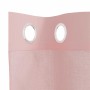 Cortinas de gasa con ojales 2 uds rosa 140x225 cm de , Cortinas y visillos - Ref: Foro24-4102097, Precio: 14,79 €, Descuento: %