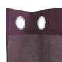Cortinas de gasa con ojales 2 uds morado 140x300 cm de , Cortinas y visillos - Ref: Foro24-4102106, Precio: 16,18 €, Descuent...