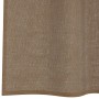 Cortinas de gasa con ojales 2 uds marrón claro de , Cortinas y visillos - Ref: Foro24-4102127, Precio: 13,84 €, Descuento: %