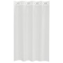 Cortinas de gasa con ojales 2 uds blanco de , Cortinas y visillos - Ref: Foro24-4102150, Precio: 14,36 €, Descuento: %