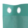 Cortinas de gasa con ojales 2 uds turquesa de , Cortinas y visillos - Ref: Foro24-4102146, Precio: 15,52 €, Descuento: %