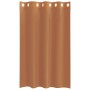 Cortinas de gasa con ojales 2 uds terracota de , Cortinas y visillos - Ref: Foro24-4102138, Precio: 13,89 €, Descuento: %