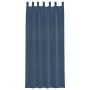 Cortinas de gasa con bolsillos para varillas 2 uds. azul real de , Cortinas y visillos - Ref: Foro24-4102214, Precio: 14,65 €...