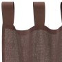 Cortinas de gasa con bolsillos para varillas 2 uds. marrón de , Cortinas y visillos - Ref: Foro24-4102171, Precio: 12,79 €, D...