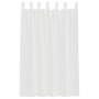 Cortinas de gasa con bolsillos para varillas 2 uds. blanco de , Cortinas y visillos - Ref: Foro24-4102242, Precio: 12,77 €, D...