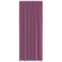 Cortinas de gasa con trabillas 2 uds morado 140x245 cm de , Cortinas y visillos - Ref: Foro24-4102294, Precio: 14,92 €, Descu...
