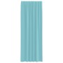 Cortinas de gasa con trabillas 2 uds turquesa 140x260 cm de , Cortinas y visillos - Ref: Foro24-4102330, Precio: 15,26 €, Des...