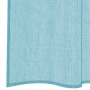 Cortinas de gasa con trabillas 2 uds turquesa 140x260 cm de , Cortinas y visillos - Ref: Foro24-4102330, Precio: 15,26 €, Des...