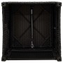Silla de jardín reclinable con mesa auxiliar ratán negro de , Sillas de jardín - Ref: Foro24-4108275, Precio: 176,90 €, Descu...