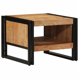 Mesa de centro madera maciza de acacia 50x50x38 cm de , Mesas de centro - Ref: Foro24-4102713, Precio: 98,34 €, Descuento: %