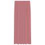 Cortinas de gasa con trabillas 2 uds rojo vino 140x245 cm de , Cortinas y visillos - Ref: Foro24-4102339, Precio: 15,15 €, De...