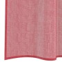 Cortinas de gasa con trabillas 2 uds rojo vino 140x245 cm de , Cortinas y visillos - Ref: Foro24-4102339, Precio: 15,15 €, De...