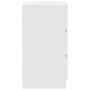 Mesillas de noche con 3 cajones 2 uds Blanco 39x35x65 cm de , Mesitas de noche - Ref: Foro24-861338, Precio: 103,37 €, Descue...