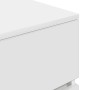 Mesillas de noche con 3 cajones 2 uds Blanco 39x35x65 cm de , Mesitas de noche - Ref: Foro24-861338, Precio: 103,37 €, Descue...
