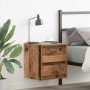 Mesillas de noche de pared 2 uds madera vieja 38x34x40 cm de , Mesitas de noche - Ref: Foro24-861262, Precio: 82,36 €, Descue...