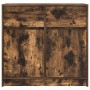 Aparador con cajón roble ahumado 80x34x76 cm madera ingeniería de , Aparadores - Ref: Foro24-861539, Precio: 85,61 €, Descuen...