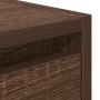 Mesillas de noche de pared 2 uds roble marrón 38x34x40 cm de , Mesitas de noche - Ref: Foro24-861260, Precio: 92,41 €, Descue...