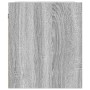 Mesilla de noche de pared gris Sonoma 38x34x40 cm de , Mesitas de noche - Ref: Foro24-861257, Precio: 48,00 €, Descuento: %