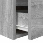 Mesilla de noche de pared gris Sonoma 38x34x40 cm de , Mesitas de noche - Ref: Foro24-861257, Precio: 48,00 €, Descuento: %