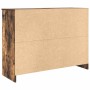 Aparador con cajón roble ahumado 101x35x76 cm madera ingeniería de , Aparadores - Ref: Foro24-861566, Precio: 89,37 €, Descue...