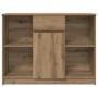 Aparador con cajón roble artisian 101x35x76cm madera ingeniería de , Aparadores - Ref: Foro24-861570, Precio: 90,28 €, Descue...