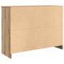 Aparador con cajón roble artisian 101x35x76cm madera ingeniería de , Aparadores - Ref: Foro24-861570, Precio: 90,28 €, Descue...