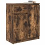 Aparador con cajón roble ahumado 71x35x84 cm madera ingeniería de , Aparadores - Ref: Foro24-861593, Precio: 87,40 €, Descuen...