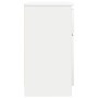 Aparador con cajón blanco 71x35x65 cm madera de ingeniería de , Aparadores - Ref: Foro24-861598, Precio: 78,96 €, Descuento: %