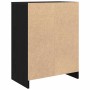 Aparador de madera de roble negro 57x34x76 cm de , Aparadores - Ref: Foro24-861617, Precio: 73,86 €, Descuento: %
