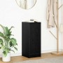 Aparador de madera de roble negro 29,5x34x76 cm de , Aparadores - Ref: Foro24-861608, Precio: 48,68 €, Descuento: %