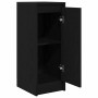 Aparador de madera de roble negro 29,5x34x76 cm de , Aparadores - Ref: Foro24-861608, Precio: 48,68 €, Descuento: %