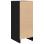Aparador de madera de roble negro 29,5x34x76 cm de , Aparadores - Ref: Foro24-861608, Precio: 48,68 €, Descuento: %