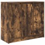Aparador roble ahumado 85x34x76 cm madera de ingeniería de , Aparadores - Ref: Foro24-861629, Precio: 89,02 €, Descuento: %