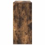 Aparador roble ahumado 85x34x76 cm madera de ingeniería de , Aparadores - Ref: Foro24-861629, Precio: 89,02 €, Descuento: %