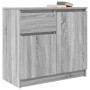 Aparador con cajón gris Sonoma 71x35x65 cm madera de ingeniería de , Aparadores - Ref: Foro24-861603, Precio: 77,10 €, Descue...