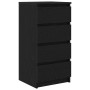 Aparador de madera de roble negro 37,5x35x76 cm de , Aparadores - Ref: Foro24-861752, Precio: 79,82 €, Descuento: %