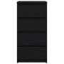Aparador de madera de roble negro 37,5x35x76 cm de , Aparadores - Ref: Foro24-861752, Precio: 79,82 €, Descuento: %