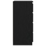 Aparador de madera de roble negro 37,5x35x76 cm de , Aparadores - Ref: Foro24-861752, Precio: 79,82 €, Descuento: %