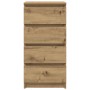 Aparador Artisan Roble 37,5x35x76 cm Madera de ingeniería de , Aparadores - Ref: Foro24-861759, Precio: 83,59 €, Descuento: %