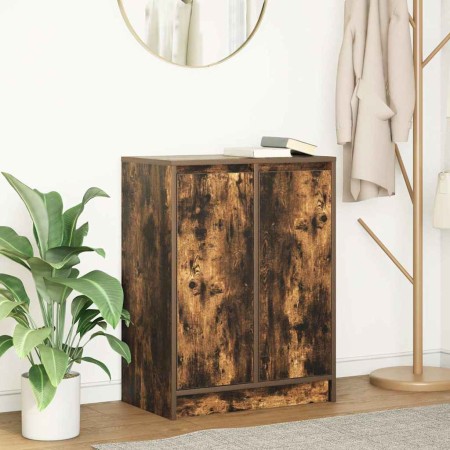 Aparador roble ahumado 57x34x76 cm madera de ingeniería de , Aparadores - Ref: Foro24-861620, Precio: 70,16 €, Descuento: %