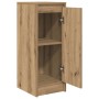 Aparador de madera de ingeniería roble artisan 29,5x34x76 cm de , Aparadores - Ref: Foro24-861615, Precio: 46,69 €, Descuento: %