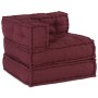 Puf modular tela granate 70x70x54 cm de , Cojines para sillas y sofás - Ref: Foro24-4019029, Precio: 172,50 €, Descuento: %