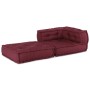 Puf modular tela granate 70x70x54 cm de , Cojines para sillas y sofás - Ref: Foro24-4019029, Precio: 172,50 €, Descuento: %