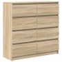 Aparador de madera de ingeniería roble Sonoma 100x35x99 cm de , Aparadores - Ref: Foro24-3328491, Precio: 158,74 €, Descuento: %