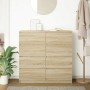 Aparador de madera de ingeniería roble Sonoma 100x35x99 cm de , Aparadores - Ref: Foro24-3328491, Precio: 158,74 €, Descuento: %