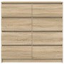 Aparador de madera de ingeniería roble Sonoma 100x35x99 cm de , Aparadores - Ref: Foro24-3328491, Precio: 158,74 €, Descuento: %