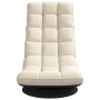 Silla giratoria de suelo de lino 70x51x79 cm de , Sillas de suelo - Ref: Foro24-4019732, Precio: 127,22 €, Descuento: %